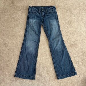ARIAT Mid Rise Wide Leg Denim Trouser jeans women's size 29 R